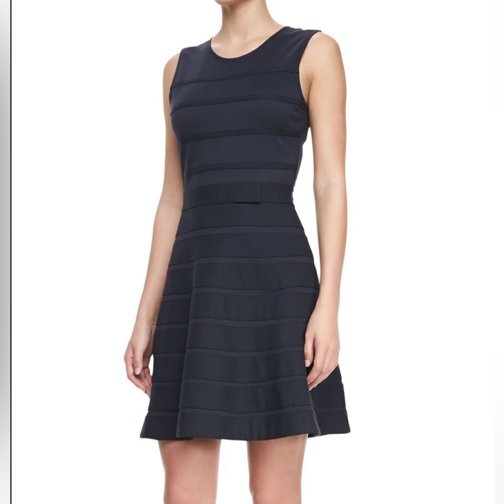 Theory Alaqua B Flared Ponte Dress